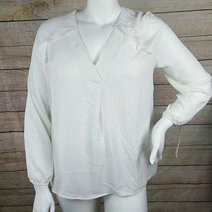 Ny Collection top puff sleeve size Large